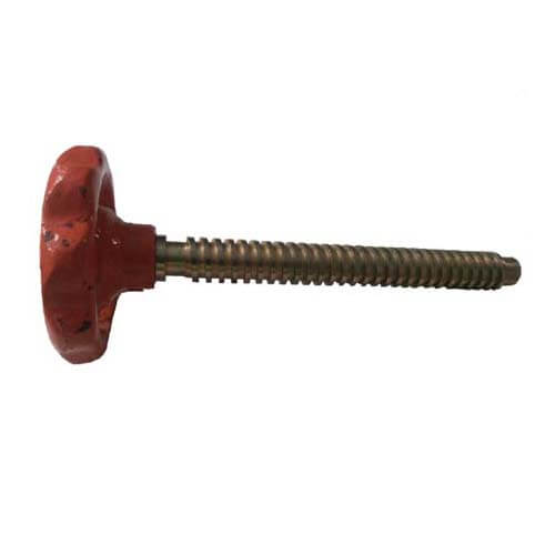 m.s. screw with wheel