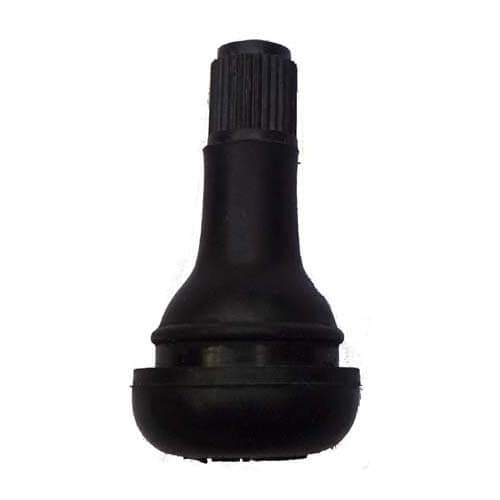 motorcycle tubeless valve black 412